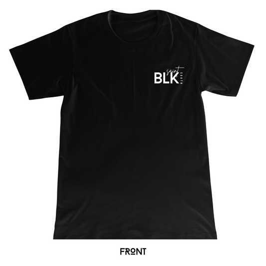 BLK South Saint Logo + QR Code (BLACK) | Unisex T-Shirt