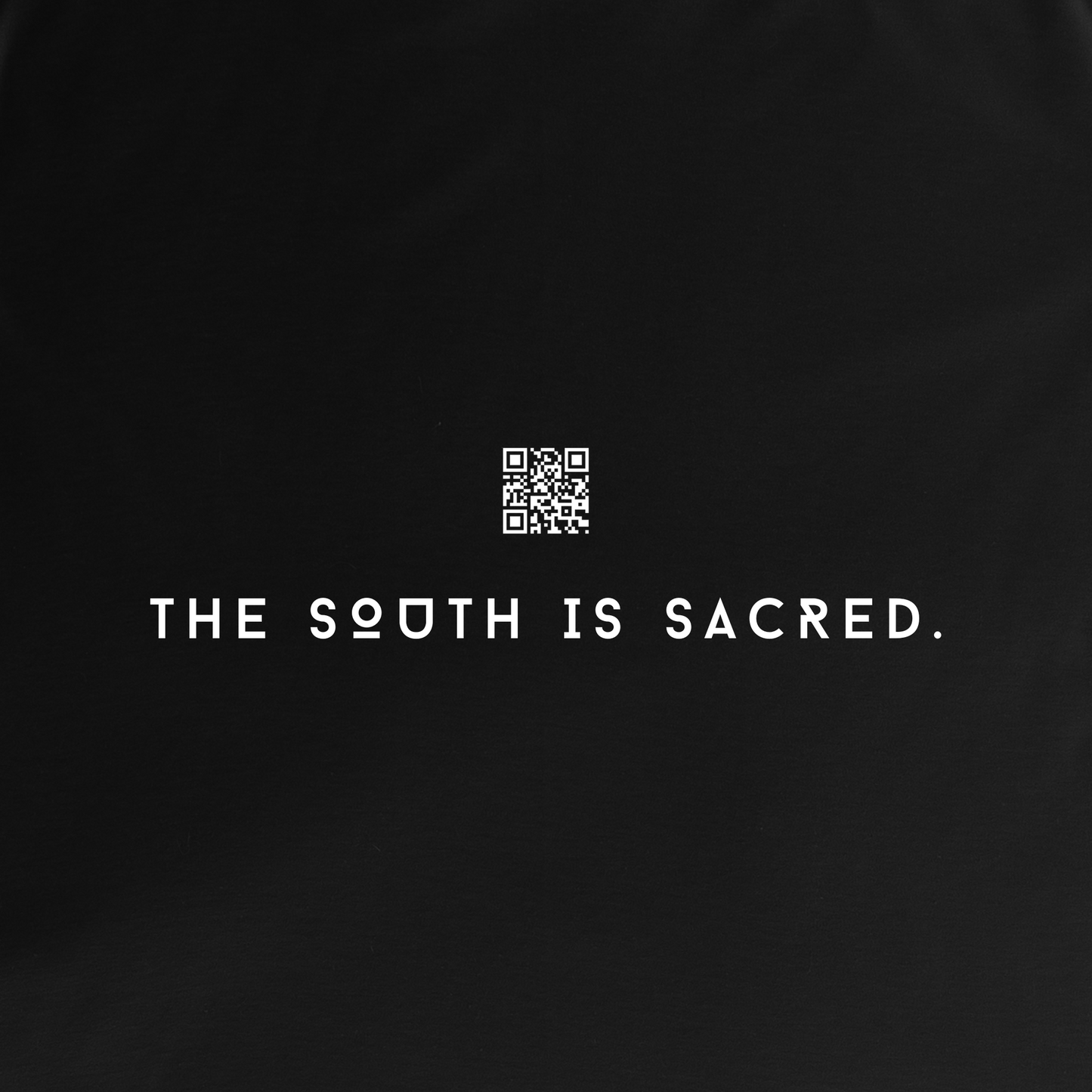 African Symbol + The South Is Sacred (BLACK) | Unisex T-shirt