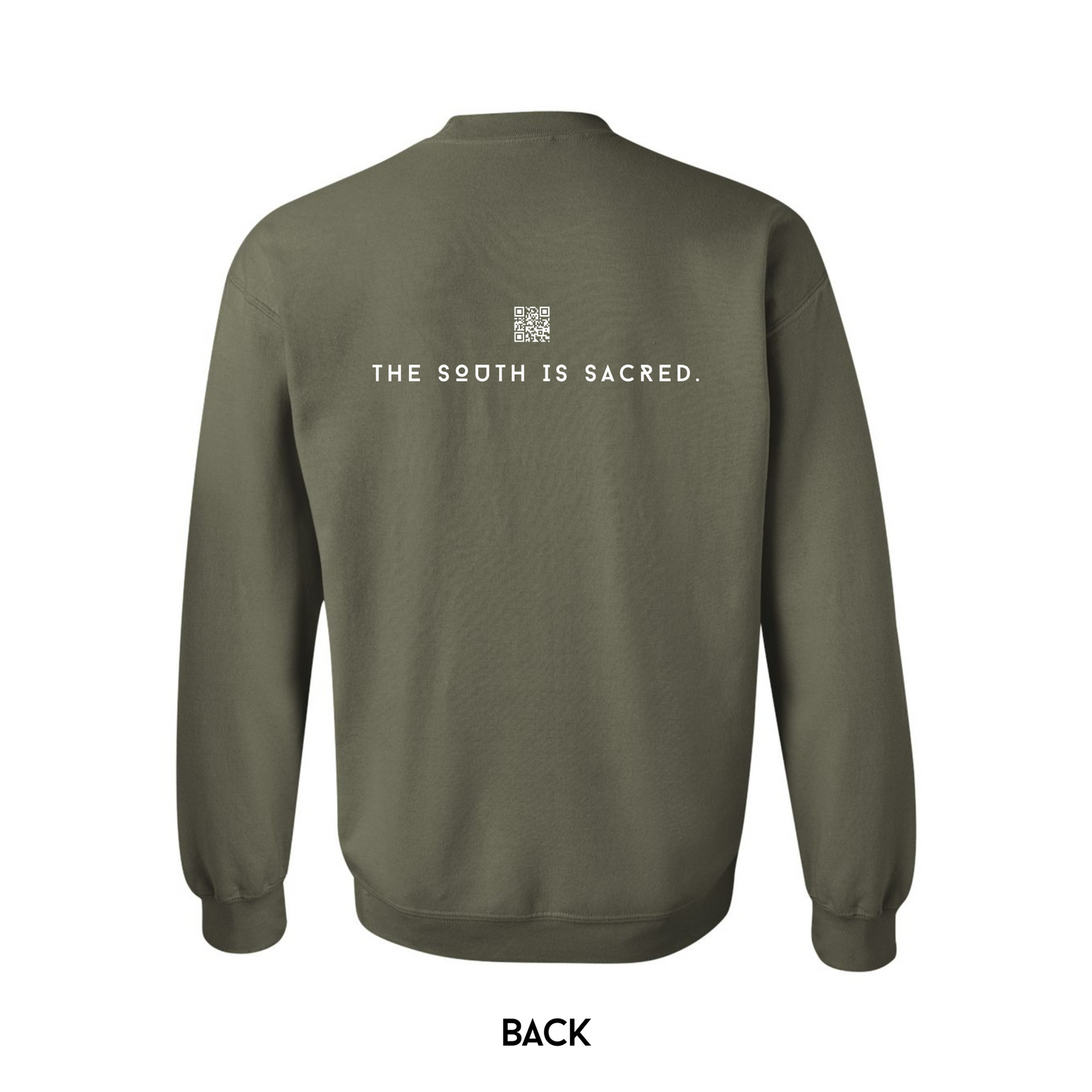 The South Is Sacred (OLIVE) | Unisex Sweatshirt