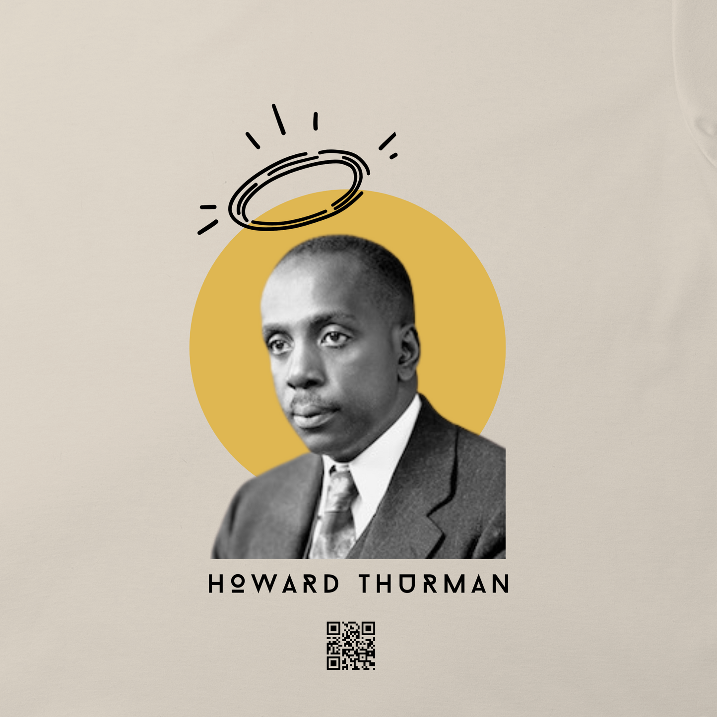 Howard Thurman Standard (IVORY) | Unisex T-shirt